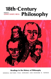 Image for Eighteenth-Century Philosophy
