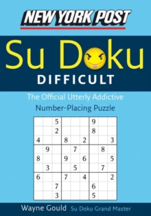 Image for New York Post Difficult Sudoku : The Official Utterly Adictive Number-Placing Puzzle