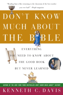 Image for Don't Know Much About the Bible.
