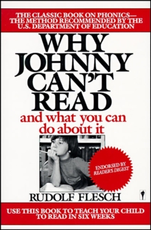Image for Why Johnny Can't Read: And What You Can Do About It