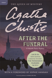 Image for After the Funeral : A Hercule Poirot Mystery: The Official Authorized Edition