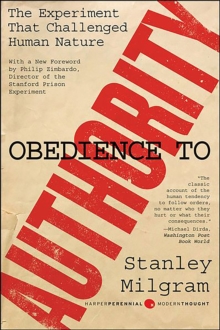 Image for Obedience to authority: an experimental view