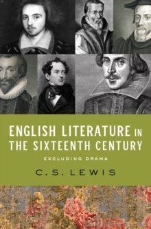 Image for English Literature in the Sixteenth Century (Excluding Drama)