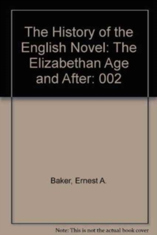 History of the English Novel