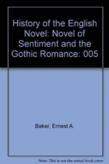 History of the English Novel