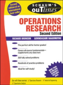 Schaum’s Outline of Operations Research