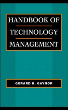 Image for Handbook of Technology Management