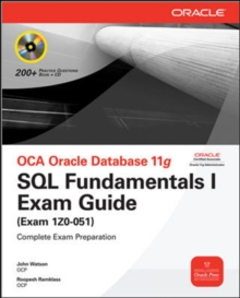 Image for OCA Oracle Database 11g: SQL Fundamentals I Exam Guide (Exam 1Z0-051)