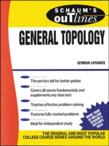Image for Schaum's Outline of General Topology