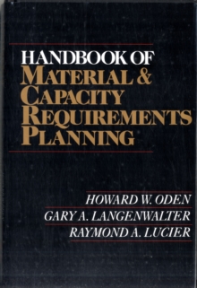 Image for Handbook of Material and Capacity Requirements Planning