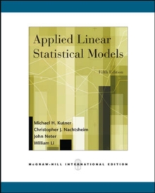 Image for Applied Linear Statistical Models (Int'l Ed)
