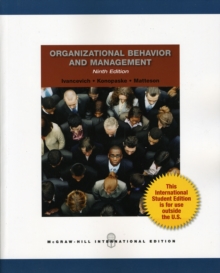 Image for Organizational behavior and management