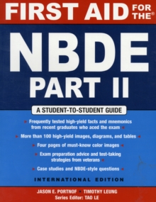 Image for FIRST AID FOR THE NBDE PART II