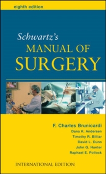 Image for Schwartz's Manual of Surgery