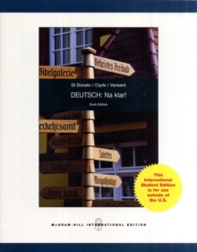 Image for Deutsch: Na klar! An Introductory German Course (Student Edition)
