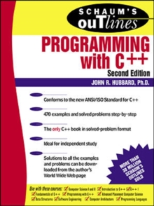 Image for Schaum's Outline of Programming with C++