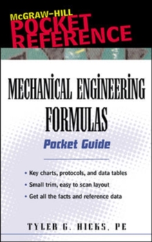 Mechanical Engineering Formulas Pocket Guide