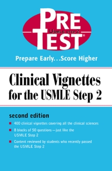 Image for Clinical vignettes for the USMLE Step 2.