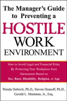 Image for The Manager's Guide to Preventing a Hostile Work Environment