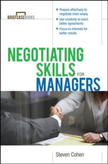Image for Negotiating Skills for Managers