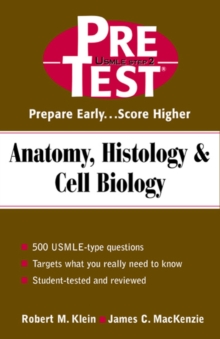 Image for Anatomy, histology & cell biology: PreTest self-assessment and review.