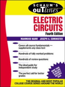Image for Schaum's outline of theory and problems of electric circuits