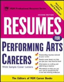 Image for Resumes for performing arts careers