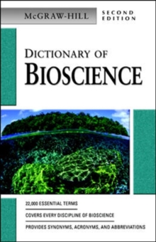 Image for Dictionary of Bioscience