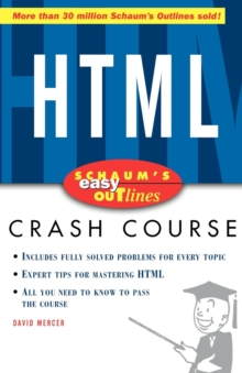 Image for Schaum's easy outline of HTML