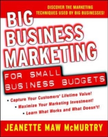 Image for Big business marketing for small business budgets