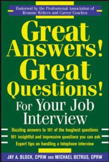 Image for Great answers! great questions! for your job interview