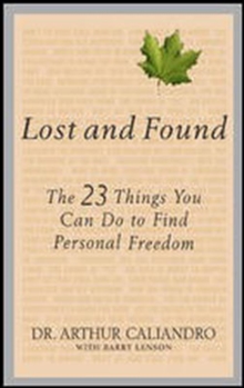 Image for Lost and found: 23 things you can do to find personal freedom