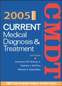 Image for Current Medical Diagnosis and Treatment