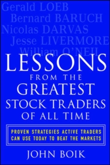 Image for Lessons from the Greatest Stock Traders of All Time