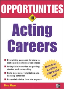 Image for Opportunities in Acting Careers, revised edition