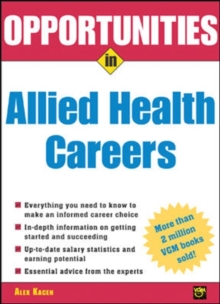 Image for Opportunities in Allied Health Careers, revised edition