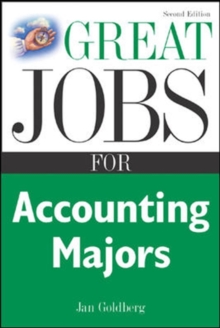 Image for Great Jobs for Accounting Majors, Second edition