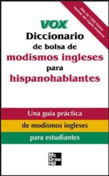 Image for Vox Diccionario De Bolsa De Modismos Ingleses Para Hispanohablantes