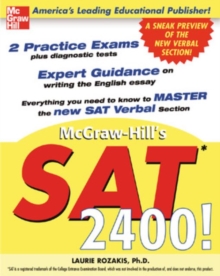 Image for McGraw-Hill's SAT 2400!: a sneak preview of the new SAT I verbal section
