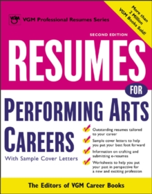 Image for Resumes for performing arts careers
