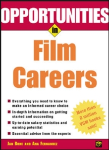 Image for Opportunities in film careers.