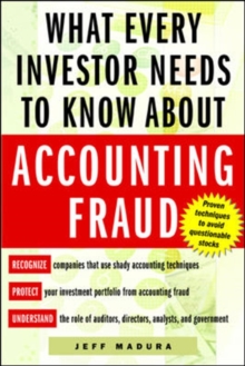 Image for What Every Investor Needs to Know About Accounting Fraud