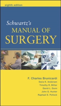 Image for Schwartz's manual of surgery