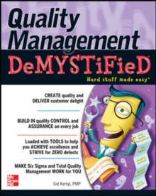 Image for Quality management demystified