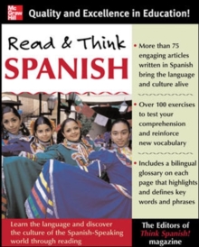 Image for Read & think Spanish  : learn the language and discover the culture of the Spanish-speaking world through reading
