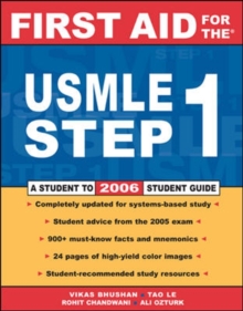 Image for First aid for the USMLE step 1 2006