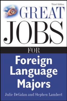 Image for Great jobs for foreign language majors