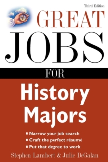 Image for Great Jobs for History Majors