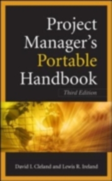 Image for Project manager's portable handbook