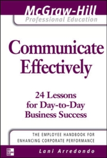 Image for Communicating effectively